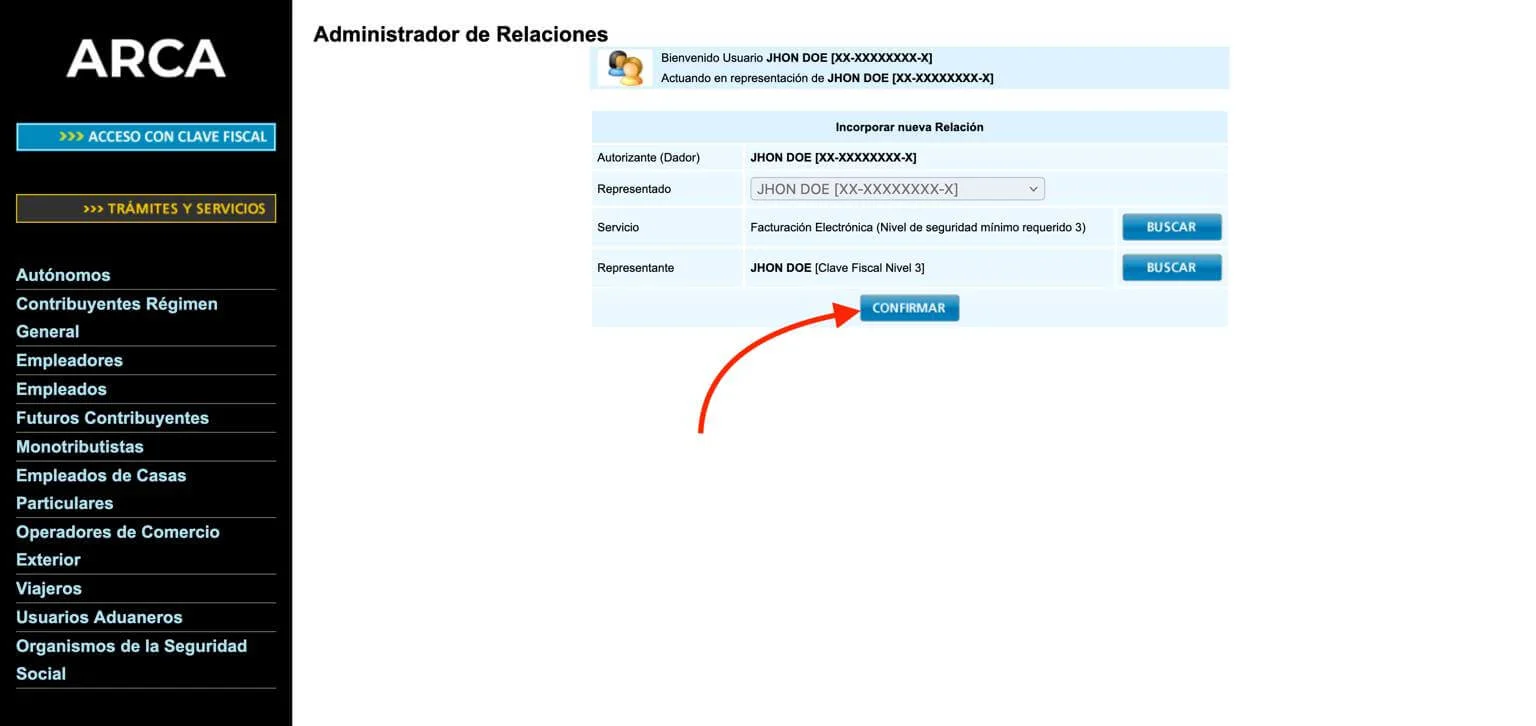Configuración de Facturación Electrónica